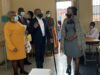 Deputy Minister Chikunga hand over e-Learning Innovative Solution at Katlehong schools