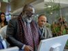Innovation meets impact as Minister Buthelezi launches Batho Pele AI chatbot Minister Buthelezi interacts with the Batho Pele AI ChatboT